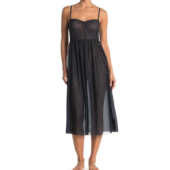 Free People Dresses & Skirts - NEW Free People Madeline Slip Dress Polka Dot